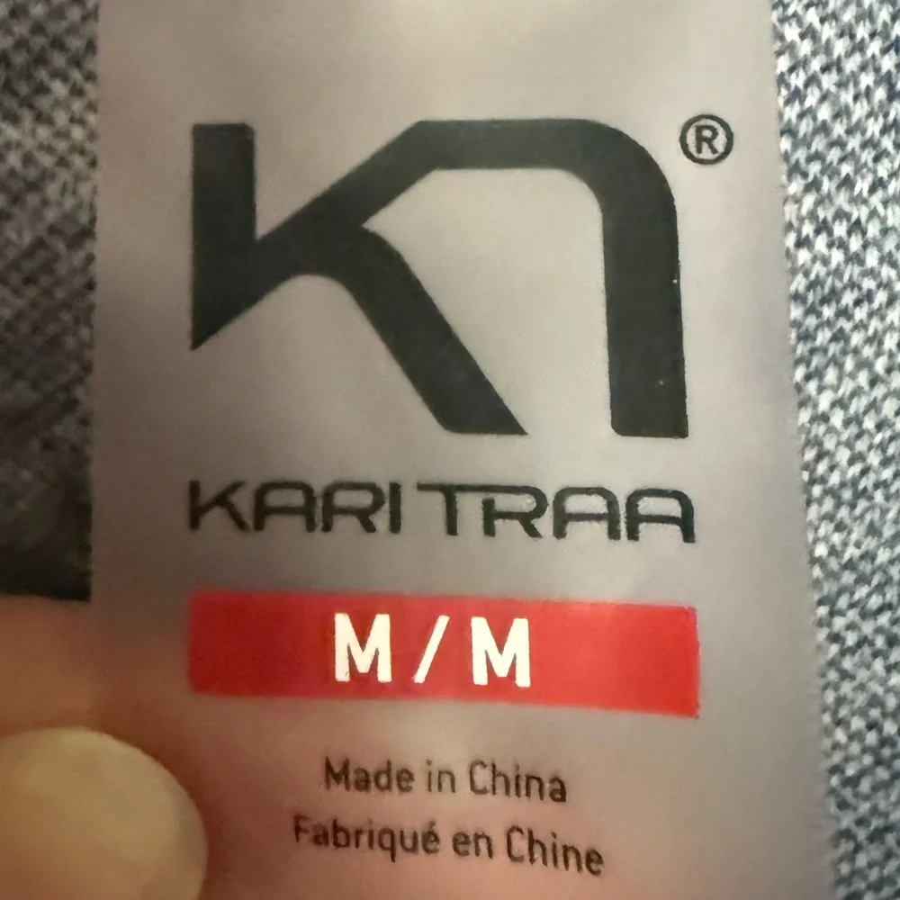 Kari Traa :: SET Merino Wool Rose Half Zip Base Layer + leggings sz medium - Picture 7 of 13